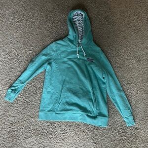 Vineyard Vines Aqua Hooded Pullover